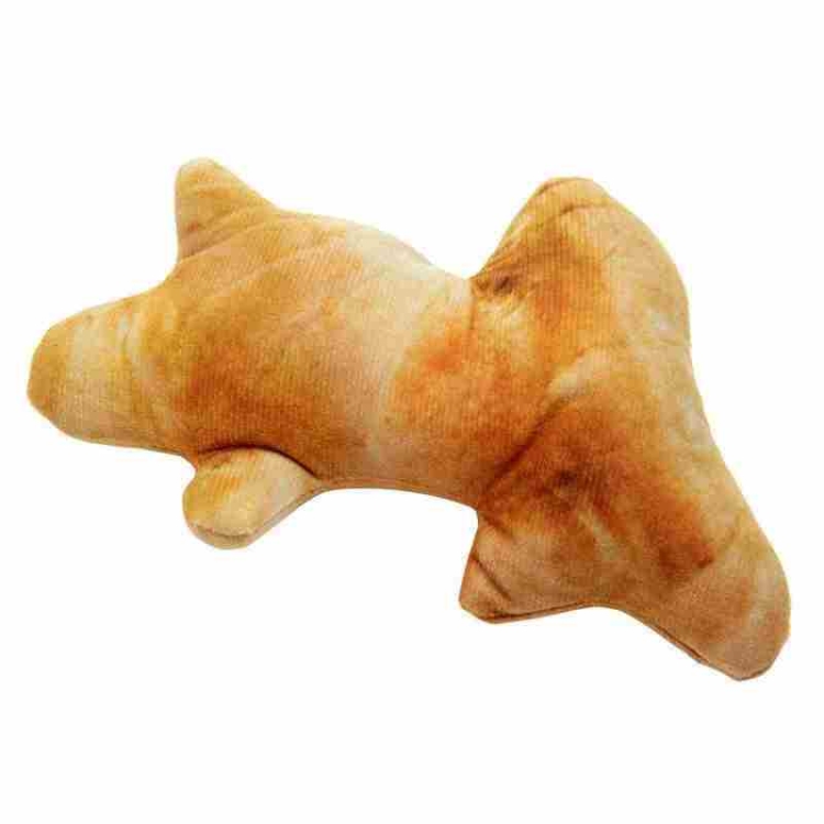 Plush fabric Cucumber Potato Ginger shaped dog toy