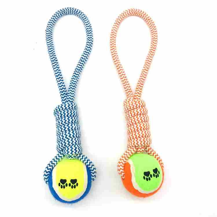 Cotton rope portable dog toy