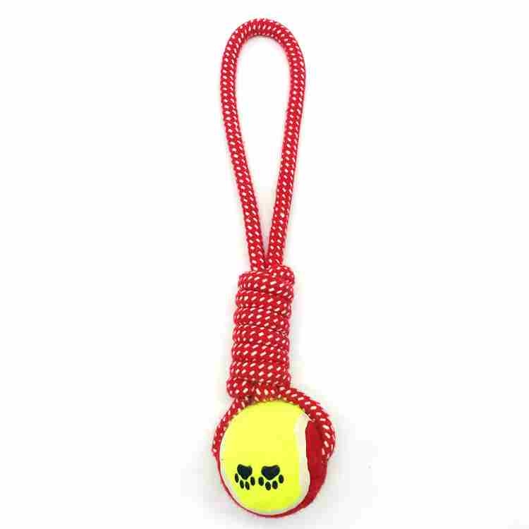 Cotton rope portable dog toy