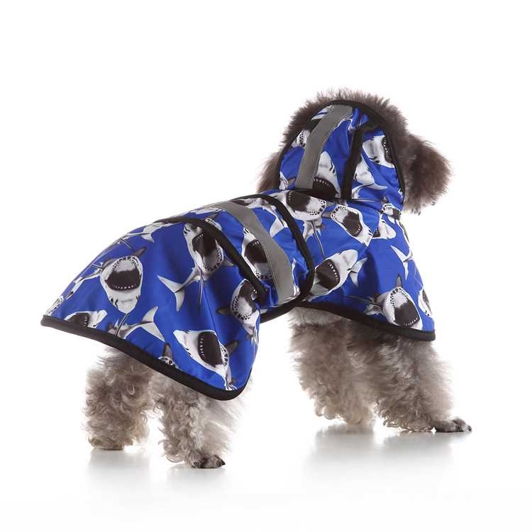 Polyester Fashion Pet Raincoat