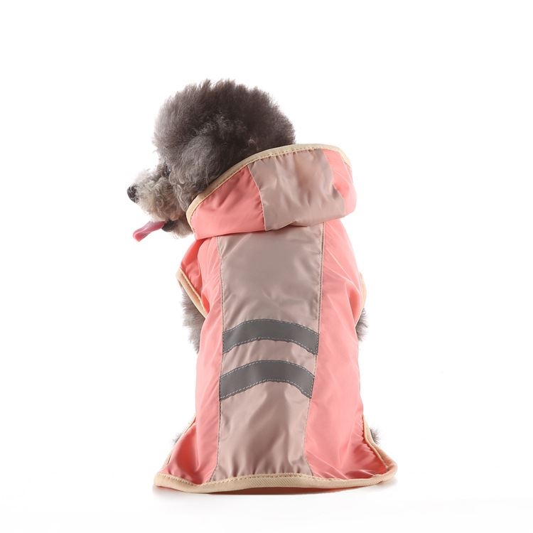 Polyester Fashion Pet Raincoat