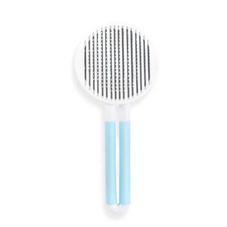 Straight handle pet comb