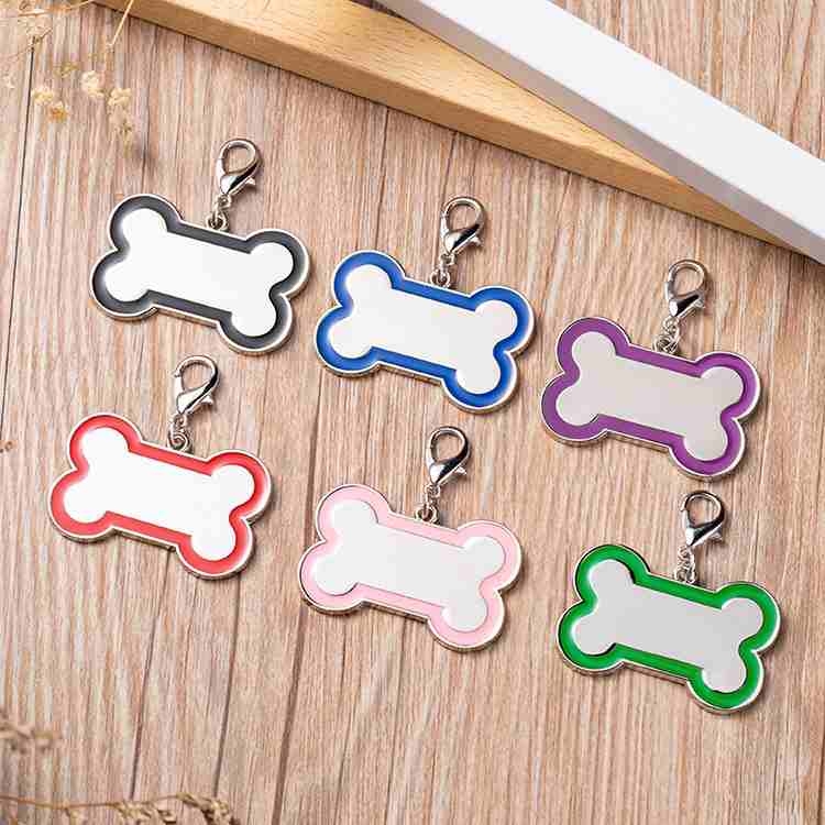 Bone shaped pet tag wholesale