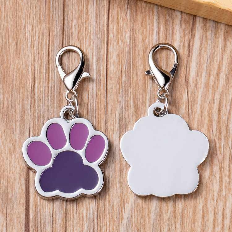 Factory Outlet Dog Paw Shape Pet Hang Tag