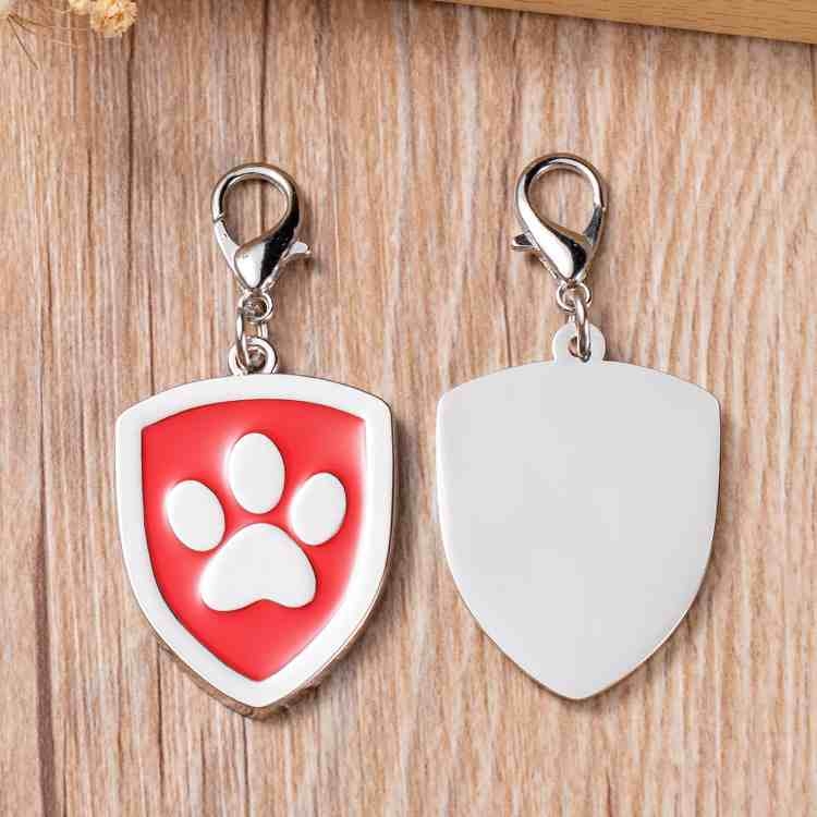Factory direct selling British style pet tag