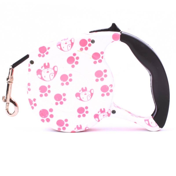 Printed pet automatic retractable leash