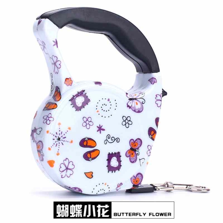 Printed pet automatic retractable leash