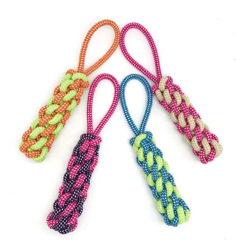 Cotton rope corn cob shaped dog toy