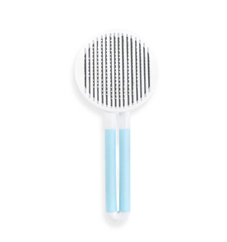 Straight handle pet comb