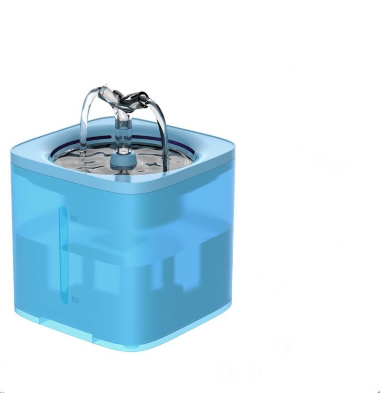 Semi-permeable Matt texture water dispenser for pets