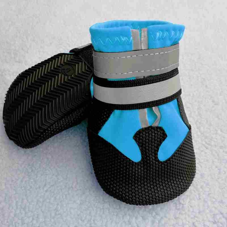 Wear-resistant non-slip waterproof dog shoes