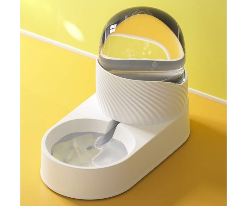 Whale Shape Unplugged Pet Drinker