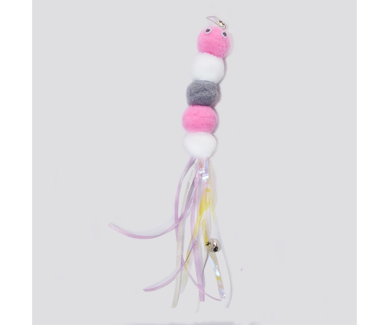 Coccidia shape funny cat stick replacement head