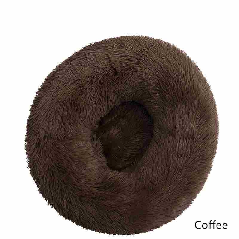 Winter warm cat and dog round kennel