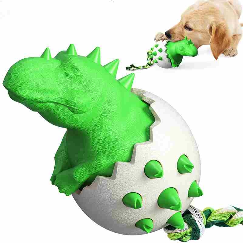 Dinosaur Shaped Dog Toy