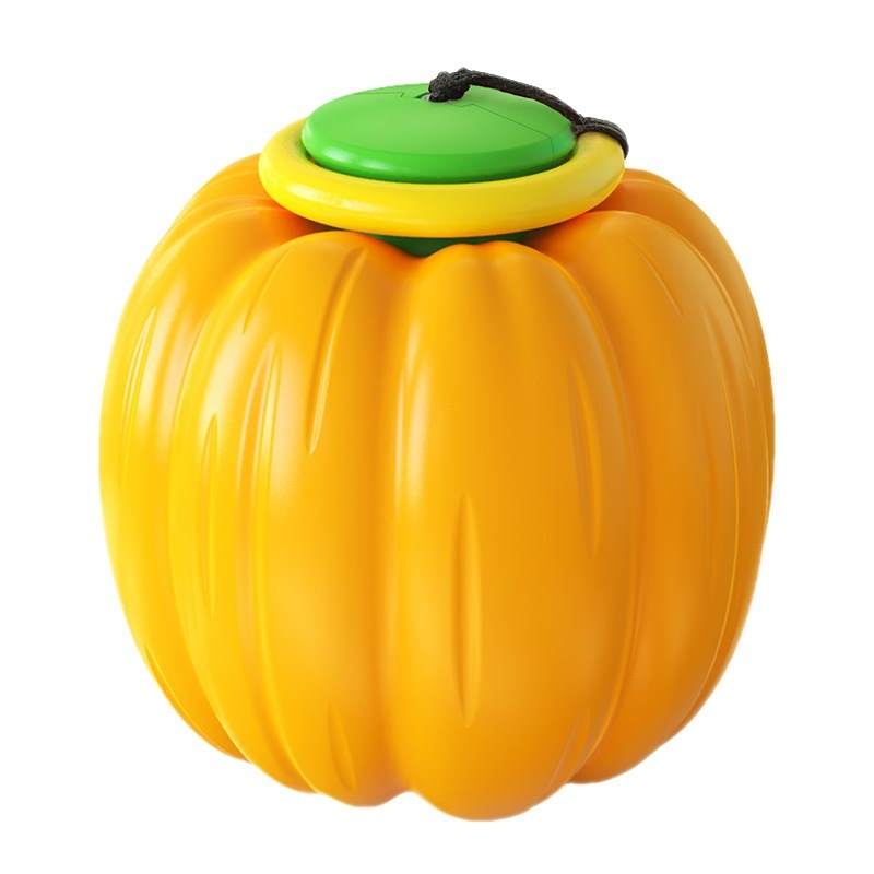 Pumpkin Throwing Dog Toy