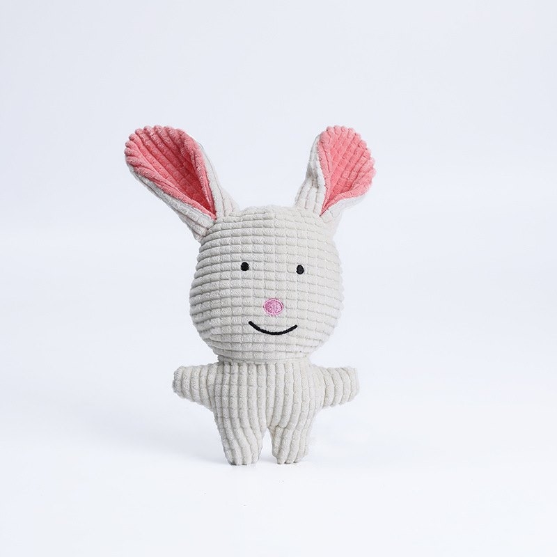 Plush fabric Koala Elephant Rabbit shaped  dog toy