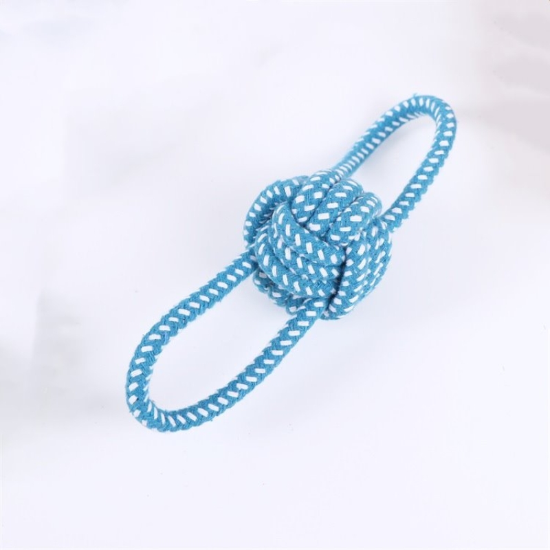 Cotton rope Binaural Pet Knot Toy dog toy