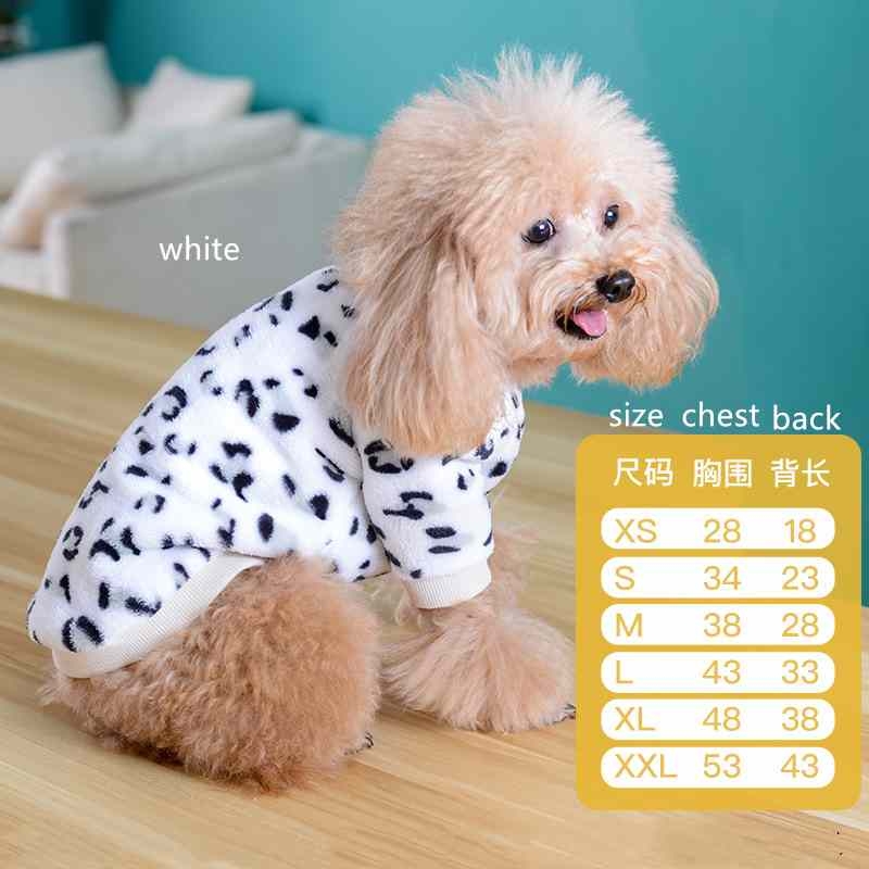 Winter different colour dog clothes with flowers patterns