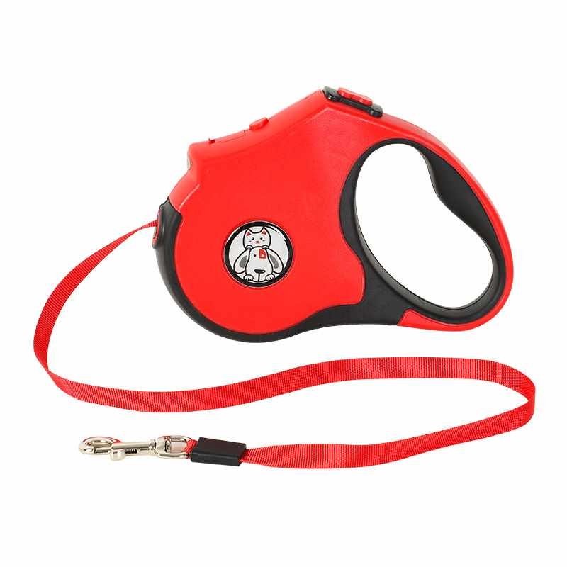 Black orange red pink blue 5m dog leash