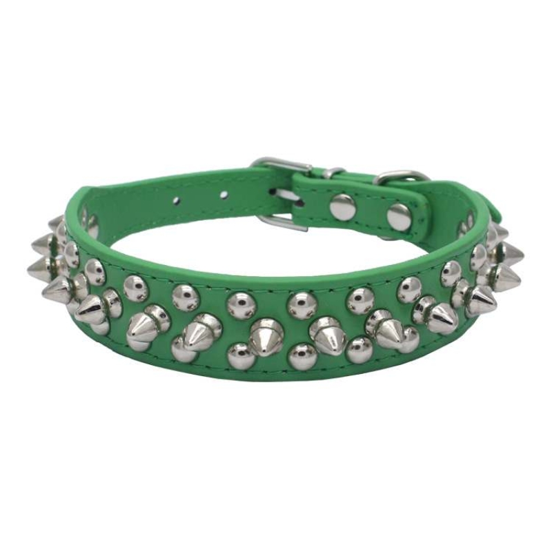 PU Anti-bite rivet pet collar