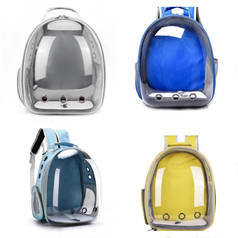Transparent breathable shoulder wear-resistant small pet backpack