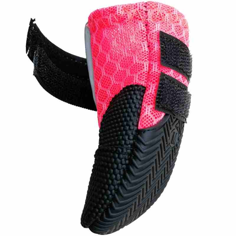 Wear-resistant breathable mesh blue pink dog shoes