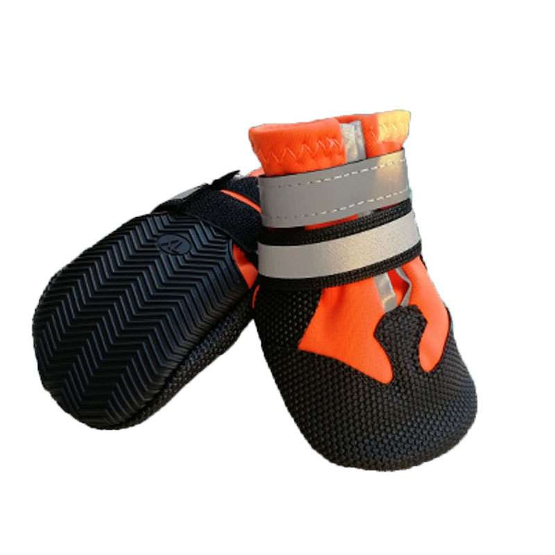 Wear-resistant non-slip waterproof dog shoes
