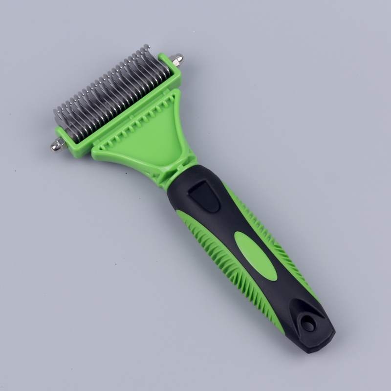 23+12 rounded teeth pet dematting comb