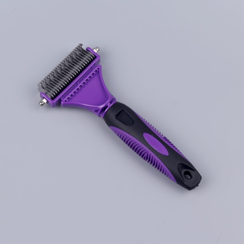 23+12 rounded teeth pet dematting comb