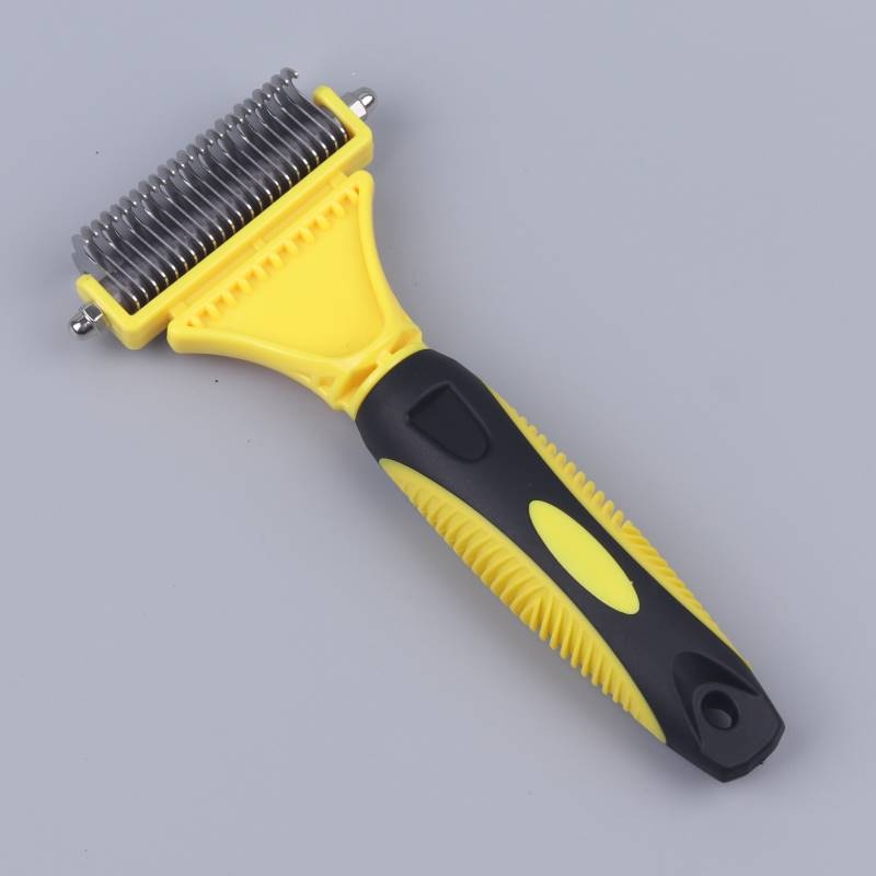 23+12 rounded teeth pet dematting comb