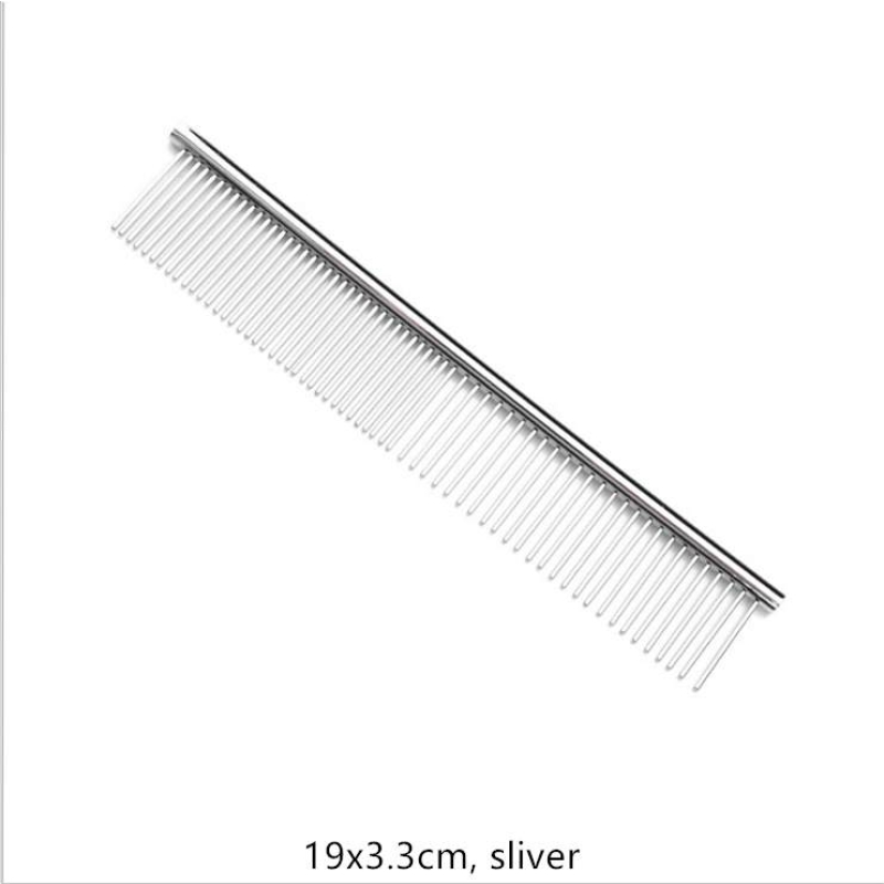 All stainless steel pet comb