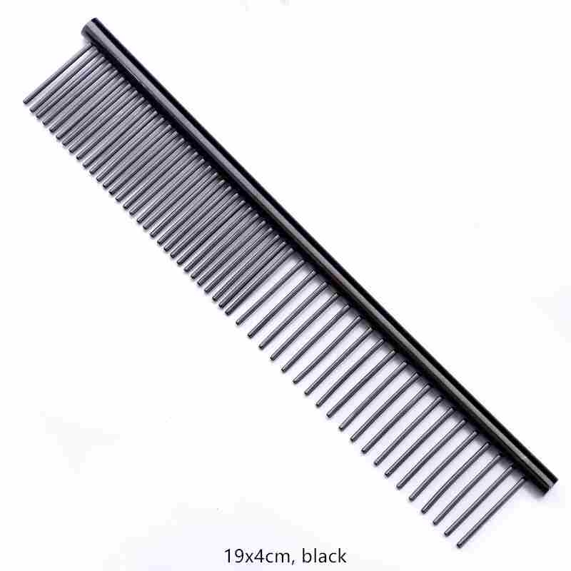 All stainless steel pet comb