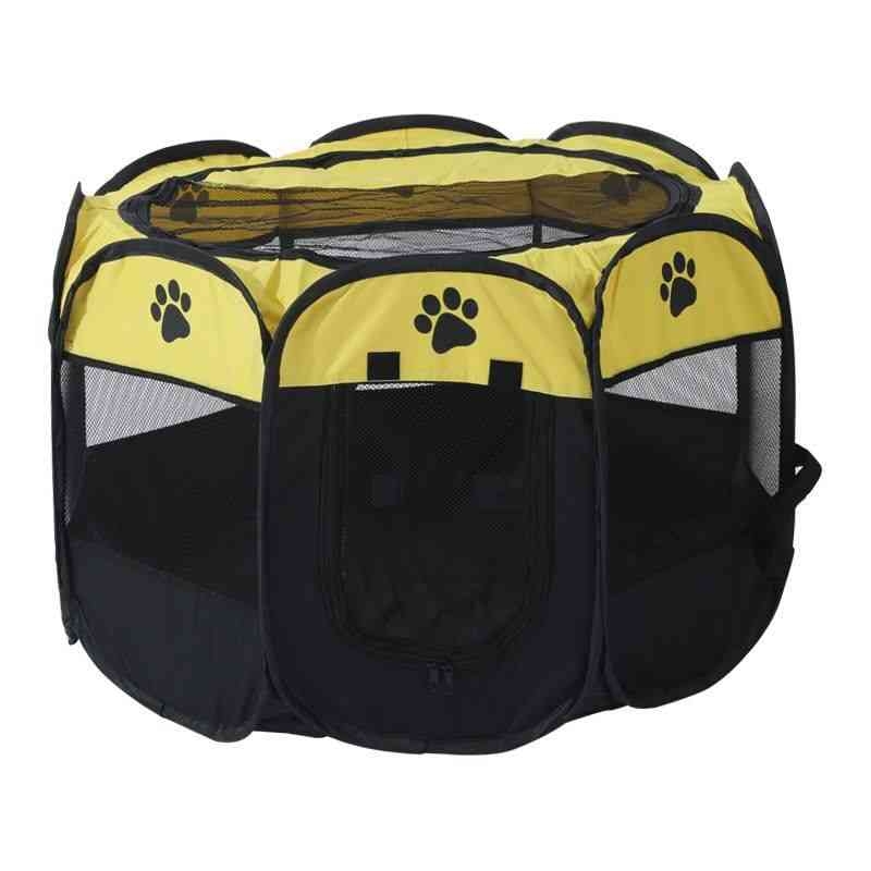 Octagonal Oxford Cloth Anti-Grab Folding Pet Tent