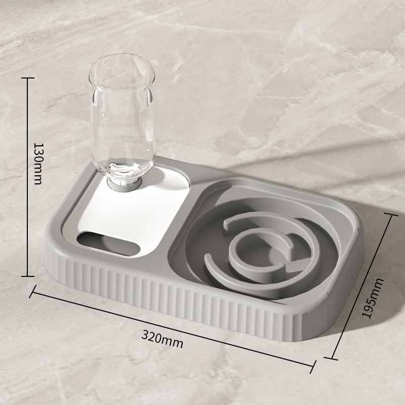 Automatic Drinking Pet Slow Food Bowl