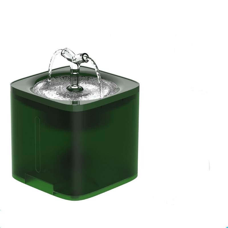 Semi-permeable Matt texture water dispenser for pets