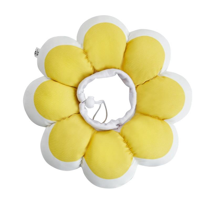 Sunflower shape Pet Elizabeth Circle