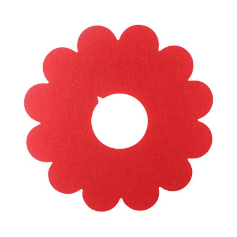 Sunflower Shaped Felt Pet Elizabeth Ring