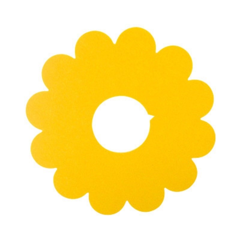 Sunflower Shaped Felt Pet Elizabeth Ring
