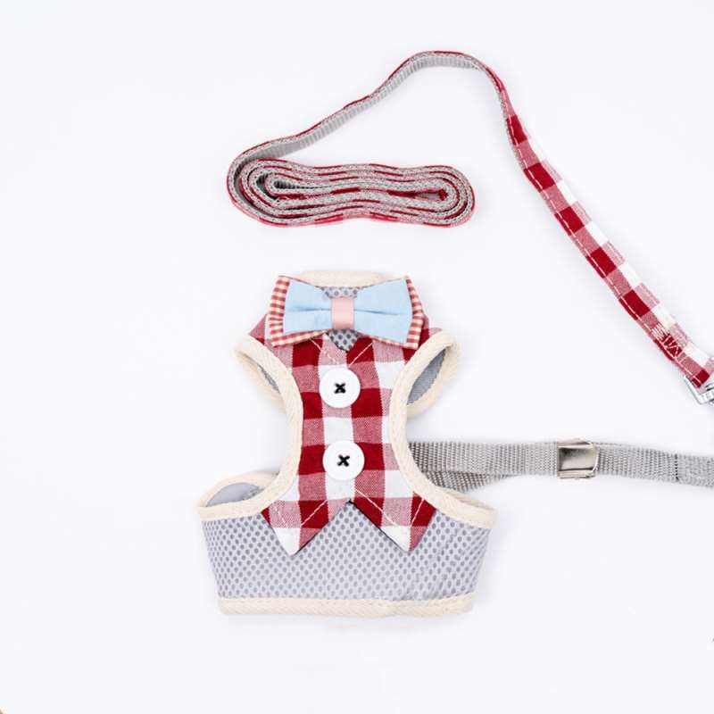 Vest gentleman button pet leash wholesale