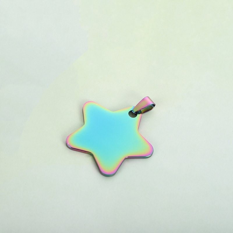 Star shaped pet tag