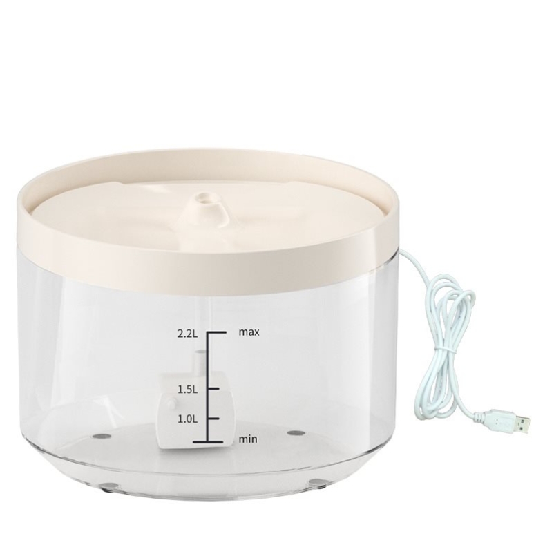 Pet automatic water dispenser with water shortage protection